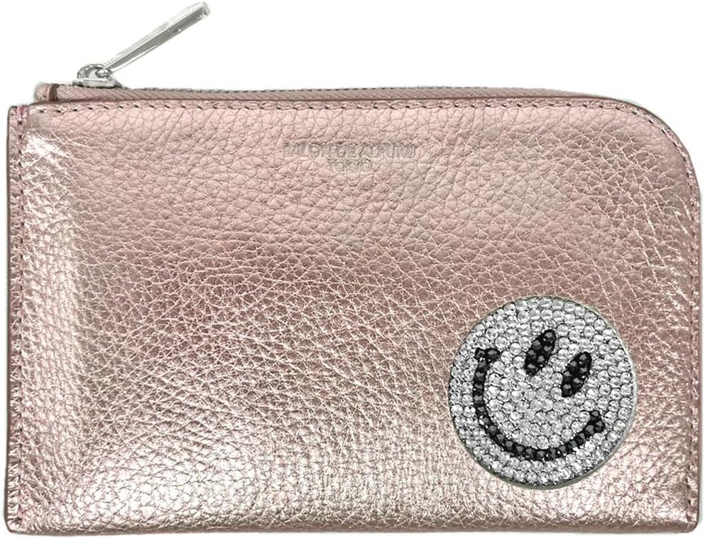 Amazon | [サロンドアルファード] スマイル ミニ財布 財布 本革 レザー